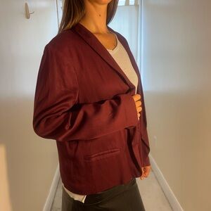 LOFT Red Blazer